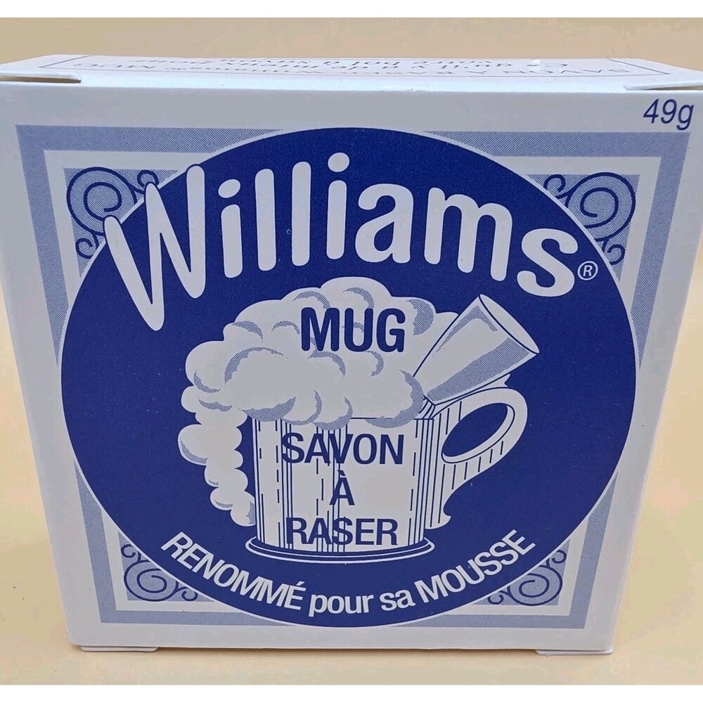 Williams Mug Shaving Soap Canada 49g 1.75 oz Lasting Lather